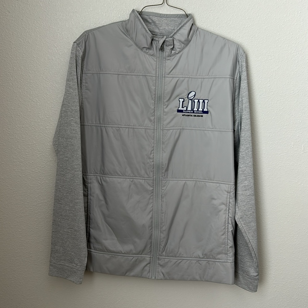 Front zipper jacket -Super Bowl LIII
